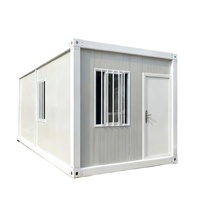 Maison conteneur à assembler, appartements portables sans pignon, bâtiment préfabriqué, maison conteneur en kit