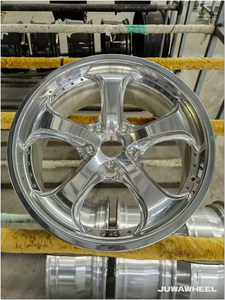 Jantes en alliage forgées 2 pièces 18x8.5J 5x112 5x120 pour BMW F30 M2 M3 E46 <span class=keywords><strong>Audi</strong></span> RS4 RS6 19 20 21 22 pouces, finition chrome concave - Product Image 3