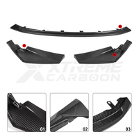 Kit carrosserie XTREME en fibre de carbone sèche, spoiler avant, style CSL, séparateur de pare-chocs avant pour BMW G80 G81 M3 G82 G83 M4 2021-UP