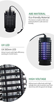 Lampe électronique électrique d'intérieur de contrôle de moustique LED de tueur d'insecte de moustique