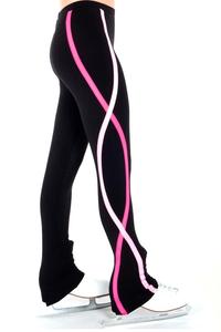 Pattinaggio <span class=keywords><strong>di</strong></span> figura pantaloni le prestazioni delle ragazze in <span class=keywords><strong>pile</strong></span> caldo <span class=keywords><strong>di</strong></span> usura stripes linee pattinaggio vestiti costumi Delle Donne skate vestiti <span class=keywords><strong>di</strong></span> formazione per la vendita - Product Image 5