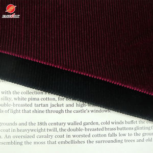 Stripe Metallic <span class=keywords><strong>scholl</strong></span> rouge tour velours doux velours côtelé velours tecido veludo design tissu velours polyester tricot chaîne - Product Image 3