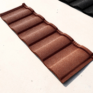 Tegola in Acciaio Rivestita in Pietra di Alta Qualità 1340*420mm, Tegola Romana Antivento e Fonoassorbente - Product Image 2