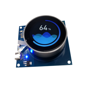 Perilla de Codificador rotativo Wisecoco Uart Esp32 HMI Circular Smart Round 1,43 Oled Amoled Display - Product Image 4