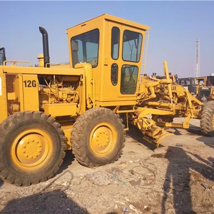 รถเกรดเดอร์มือสอง CAT 12G พร้อมใบมีดขูดดิน Caterpillar สำหรับปรับระดับพื้นดิน รถตักดิน รถบูลเกรดเดอร์ เครื่องจักรก่อสร้างทางเท้า ปี 2018 2500 - Product Image 1
