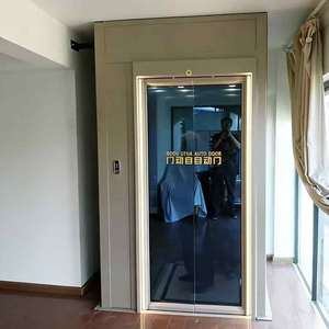 Ascensor Residencial de Lujo en Acero Inoxidable Dorado con Cabina Espejada Grabada para Propiedades de Alta Gama - Product Image 6