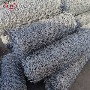 Hexagonal Chain Link Mesh Low-Carbon Iron <b>Wire</b> Rockfall Protection <b>Netting</b> Reinforced Gabion - Product Image 5