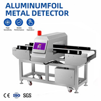 Détecteur de métaux spécial pour les emballages en aluminium, capable de détecter les billes de fer et d'acier, avec une haute précision