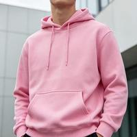 Sweat-shirt streetwear épais et court, personnalisable avec logo, en stock