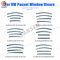Déflecteurs de vitres latérales pour VW Passat Variant MK6 MK7 MK8 2006-2022, pare-soleil, déflecteur de vent, protection contre la pluie