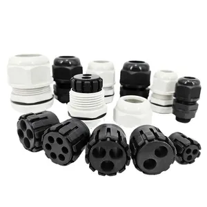 3 Holes Greaseproof EPDM Rubber Seals Washer Multi-Wiring Insert m20 Cable Glands for Cable Protection System