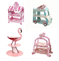 Passen Sie den auto förmigen Kuchenst änder Simple Style Cake Holder an