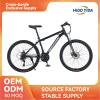 Bicicleta de Montaña HG-A15 de 21 Velocidades, 26 Pulgadas, para Adultos y Estudiantes, Venta Directa de Fábrica, Suministro Estable y Personalizable