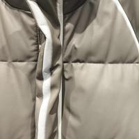 Manteau d'hiver long et épais pour homme en toile noire tricotée, imperméable, qualité supérieure, fermeture éclair, prix direct usine