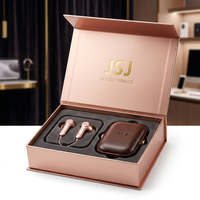 Boîte en carton rigide de qualité supérieure avec insert en mousse pour montre connectée, écouteurs, logo personnalisé, fermeture magnétique de luxe, boîte cadeau