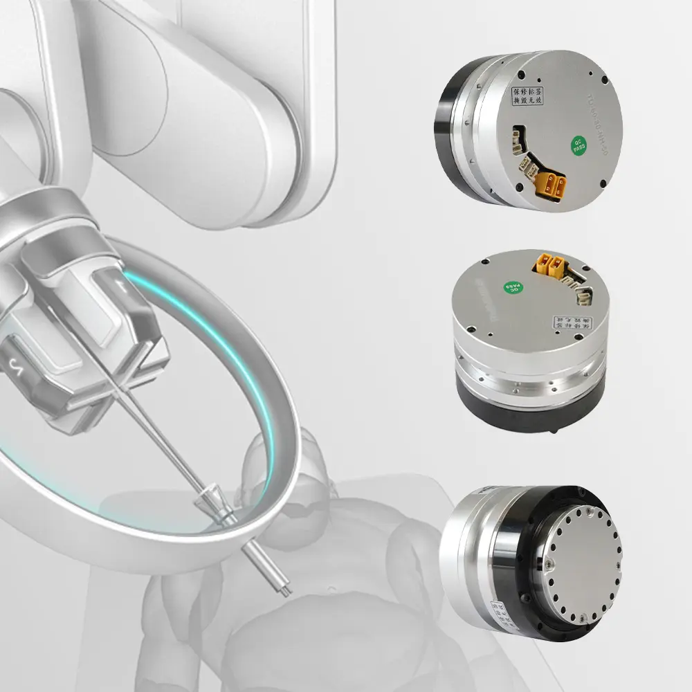 Motor sambungan Robot tanpa sikat, torsi rendah kebisingan rendah RPM tinggi untuk Robot elektrik pesawat terbang