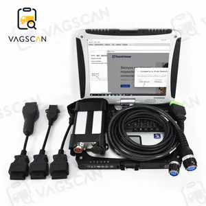 Strumento diagnostico parti autocarro pesante per vocom 2 88894000 volvo adattatore unità di comunicazione hardbook usato cf19