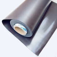 Feuille magnétique souple et flexible en ferrite composite isotropique pour publicité et usage industriel, aimant permanent en rouleau