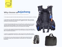 Équipement de plongée : Sac à dos, Veste, Gilet de plongée, Régulateur de plongée, Gilet de compensation de flottabilité (BCD), Contrôleur de flottabilité