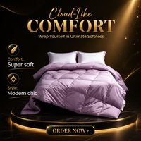 Ensemble de chambre à coucher de luxe, couette en duvet de canard certifiée RDS, ultra douce, lavable, insert de couette d'été pour hôtel