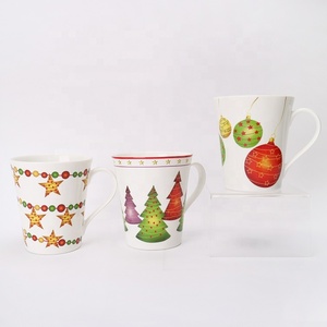 Excellent 20 Pcs New Bone China Dinner <strong>Set</strong> <strong>Crockery</strong> <strong>Christmas</strong> Tree Round Plates Dinnerware Porcelain <strong>Sets</strong> - Product Image 2