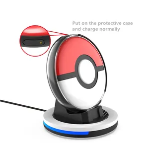 Station de charge avec housse de protection pour Pokemon GO Plus + Blue Light Type-C Support de charge pour Pokemon Go Plus + Accessoires - Product Image 4