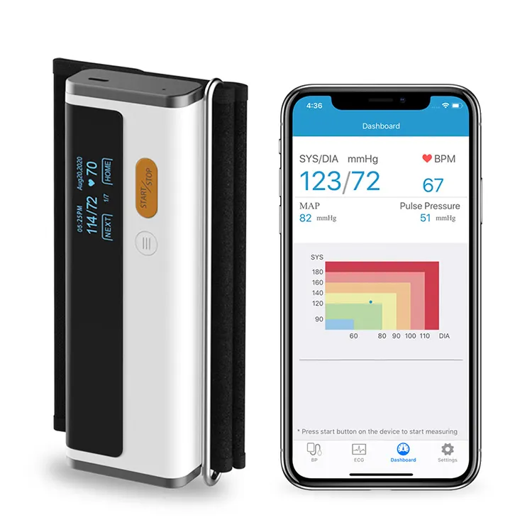 Viatom monitoramento remoto, monitoramento remoto, solução iot, por bluetooth, gateway de rotação, monitor de pressão sanguínea, monitoramento em tempo real