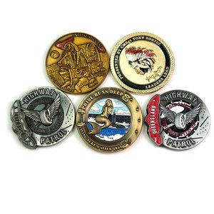 China Kunshan Factory Direct Wholesale Custom Antique Gold Plated Metal Badges 3d Rotating Spin Challenge <strong>Coins</strong> - Product Image 3