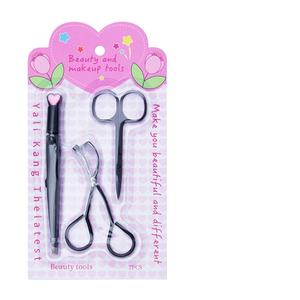 Outil de coupe des sourcils Pinky Leem, couteau à sourcils en acier inoxydable, pince à sourcils pliable, brosse, recourbe-cils, pince à épiler - Product Image 5