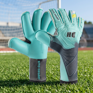 Offre Spéciale gants de gardien de but professionnel protéger Latex tricot Football Football gants de gardien de but en caoutchouc injecter sangle amovible - Product Image 2