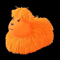 Jouet sensoriel anti-stress en forme de boule de mouton en PU, vente en gros OEM, pour filles et garçons