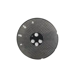 Laser micro perforated plate mesh filter disk metal etching