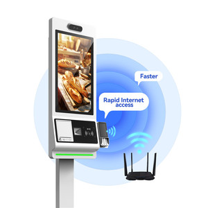 Kiosque <span class=keywords><strong>de</strong></span> <span class=keywords><strong>commande</strong></span> automatique WUXIN avec impression <span class=keywords><strong>de</strong></span> tickets, code QR, système <span class=keywords><strong>de</strong></span> point <span class=keywords><strong>de</strong></span> vente Android 14, terminal <span class=keywords><strong>de</strong></span> paiement automatique pour <span class=keywords><strong>restaurant</strong></span> - Product Image 1