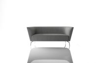 Canapé de bureau modulaire convertible moderne en tissu, trois places, pour salle d'attente, hôtel, bureau