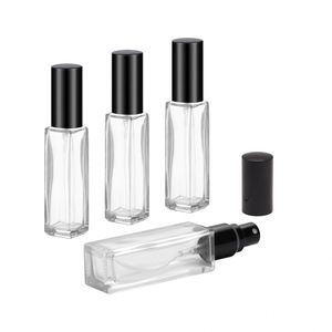 Factory Price <b>30ml</b> 50ml Cylinder Glass Clear Empty <b>Perfume</b> <b>Bottle</b> with Screen Printing Custom Logo Pump Sprayer - Product Image 1