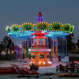 Silla Voladora Profesional para Exteriores, Tipo Avión, para Parques de Atracciones, con Cadena - Product Image 5