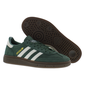 Chaussures Adidas Handball Spezial pour femmes, vert, blanc cassé, gum 5, style basketball - Product Image 4
