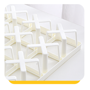 Plateau de semis en plastique rigide durable pour 12/20 alvéoles, support pour pots de plantes de calibre 5CM et 6CM, plateau de pépinière carré - Product Image 5