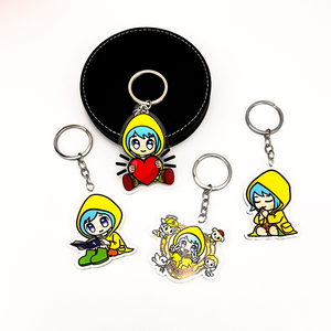 Wholesale Customized Vatican Jubilee Mascot Acrylic <b>Keychain</b> Mini Bag Accessories for Personalized Cartoon <b>Anime</b> Factory Design - Product Image 3