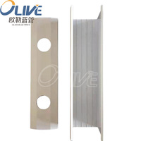 Gouttières pour plantes industrielles, hydroponie, tube carré 120*80mm, pour la culture des fraises