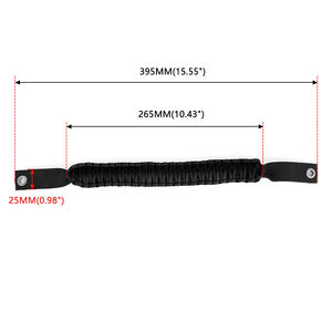 Venta al por mayor Roll Bar Grab Handles Paracord Grip Handle Reemplazo para <span class=keywords><strong>Ford</strong></span> <span class=keywords><strong>Bronco</strong></span> 2021-<span class=keywords><strong>2022</strong></span> Accesorios interiores - Product Image 6