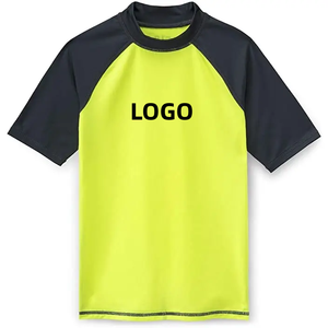 Custom Printed Rash Guard Children Swimsuit Cheap Price High Quality <strong>Swimming</strong> <strong>Shirt</strong> for Kids - Product Image 5