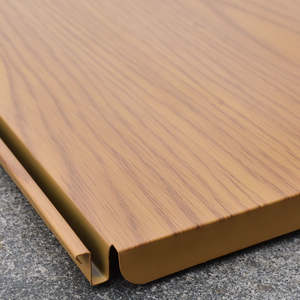 Con buen precio y calidad Estante de exhibición de estantes de góndolas de estilo de madera de supermercado resistente - Product Image 5