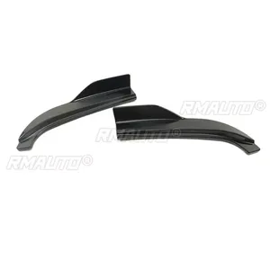 2PCS for 2011-2022 Jeep Grand Cherokee SRT Extension SRT8 WK2 Car Rear Bumper Add Side Corner <b>Splitters</b> Apron Carbon Fiber Style - Product Image 3