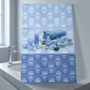 Carreaux muraux en céramique de luxe, 30x60cm, décoration 3d, pour salle de bain, douche, 300x600mm, bon marché, carreaux d'intérieur brillants, numériques, 12x24 - Product Image 2