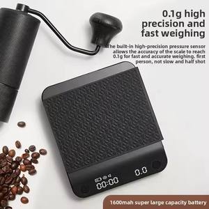 New Style Kunststoff Silikon matte Digitale Kaffee waage Wiegen Digitale Kaffee waage Hand gießen Tropf kaffee waage für Gewicht - Product Image 2