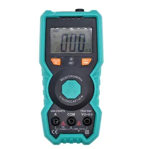 Pocket Digital Multimeter Testers LCD Display with Backlight DC AC Voltmeter Multimeters for Testing Instruments