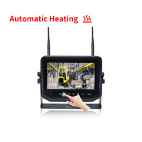 Kit de surveillance sans fil pour chariot élévateur en entrepôt frigorifique avec caméra thermique intégrée pour l'observation des fourches