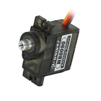 Servomoteur RC pour avion planeur MB0090, 3,4 kg de couple, boîtier en plastique de 12,5 g, engrenage métallique, micro mini servomoteur pour robot jouet DIY