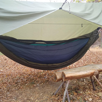 Couverture isolante légère en nylon coupe-vent pour hamac, portable, pour le camping et la randonnée, capacité 250 kg